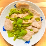 【最北レシピ】豚肉とピーマンのオイスター炒め